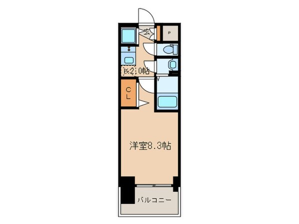 プレサンス上前津グレースの物件間取画像